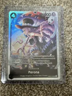 Bandai One Piece EB03 Nami & Perona Special Holo 2 Card Lot - Image 4