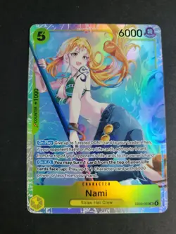 Nami EB03-053 Super Rare One Piece Extra Booster Heroines - Image 1