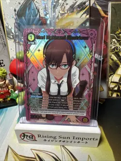 UNION ARENA Evangelion UE15BT/EVA-1-017 R ALT ART Mari Makinami Illustrious ENG - Image 1
