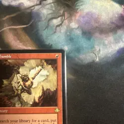 MTG Gamble Dominaria Remastered Borderless M/NM - Image 2