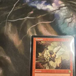 MTG Gamble Dominaria Remastered Borderless M/NM - Image 3