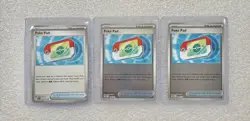 Pokemon TCG Poke Pad Trainer Item Card Lot 3x Scarlet & Violet - Image 1