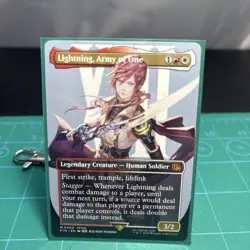 Lightning Army Of One Borderless Nonfoil Card #0400 MTG LP - Image 1