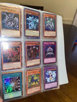 Yugioh ! Vintage Binder Collection 🙏 See All Pics , 154 Cards total - Image 2