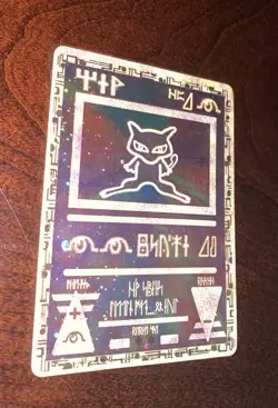 Ancient Mew - 2000 Movie Promo - Holo Pokemon Card - Fair Condition. - Image 2