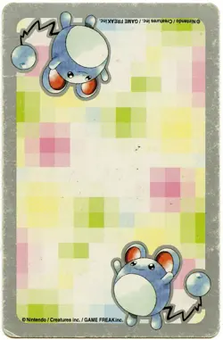 2000 Pikachu JOKER Pokemon Silver Part 2 Playing Card Japan Original - Image 3
