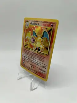 Pokemon TCG Charizard 1999 Holo Rare Card 4/102 Base Set Unlimited - MP - Image 4