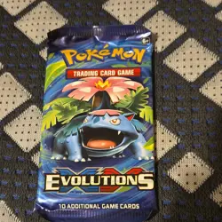 Pokemon Evolutions Booster Pack Venusaur Art 10 Cards English TCG - Image 1