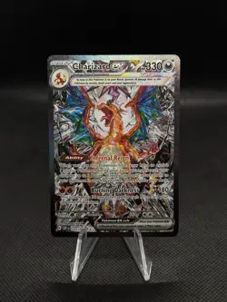 Pokemon TCG S&V Obsidian Flames Charizard EX Card 223/197 - Image 1