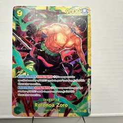 Roronoa Zoro, OP06-118, SEC, english, one piece card, NIJIMAARC /Tag Zoro Juurou - Image 2