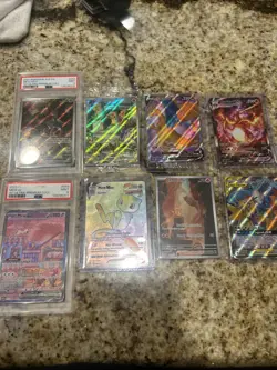 Lot Of 8 Pokemon Cards For Sale - Image 1