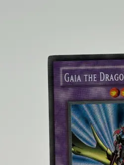 Gaia the Dragon Champion LOB-125 Ultra Rare Yu-Gi-Oh Card – Lightly Played - Image 2