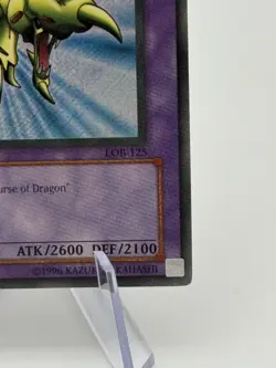 Gaia the Dragon Champion LOB-125 Ultra Rare Yu-Gi-Oh Card – Lightly Played - Image 4