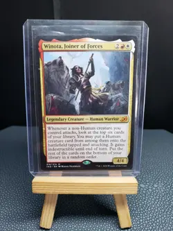 Winota Joiner of Forces 216/ Mythic Magic The Gathering Ikoria Lair of Behemoths - Image 1
