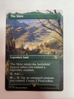 The Shire (Borderless) Universes Beyond: the Lord of the Rings: #345 Rare - Image 1