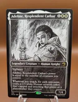 SHOWCASE Adeline, Resplendent Cathar x1 MTG Innistrad Near Mint NM English - Image 1