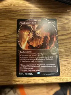 Warleader's Call (Showcase) Murders at Karlov Manor Regular NM-M Unplayed MTG - Image 1