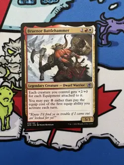 Bruenor Battlehammer x1 Mtg Adventures in the Forgotten Realms - Image 1