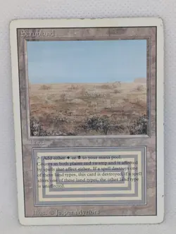 Scrubland Revised MTG Magic The Gathering Dual Land Reserved List vintage EDH - Image 1