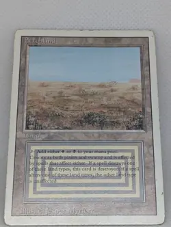 Scrubland Revised MTG Magic The Gathering Dual Land Reserved List vintage EDH - Image 3