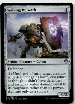 Walking Bulwark, Dominaria United #241 MTG - Image 1