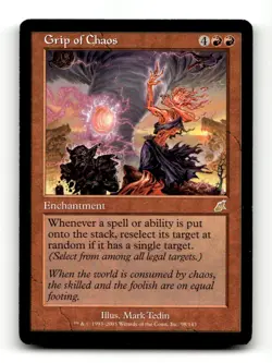 Grip of Chaos Scourge #98 Magic the Gathering - Image 1
