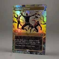 MTG - Multiverse Passage FOIL 206 - Borderless - Spiderman - Image 2