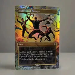 MTG - Multiverse Passage FOIL 206 - Borderless - Spiderman - Image 3