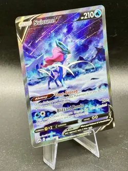 Suicune V GG38/GG70 UR Pokemon Crown Zenith: Galarian Gallery Holo NM/M - Image 1