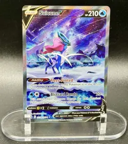 Suicune V GG38/GG70 UR Pokemon Crown Zenith: Galarian Gallery Holo NM/M - Image 2