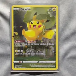 Pokemon Pikachu Crown Zenith Galarian Gallery GG30/GG70 Basic 60 HP - Image 1