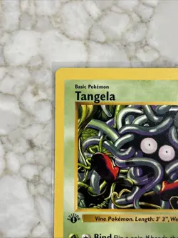 Pokemon Card - Tangela Base Set (Shadowless) 66/102 Common 1st Edition - Image 2