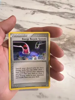 Pokemon Energy Recylce System 81/115 Reverse Holo EX unseen forces stamped - Image 3