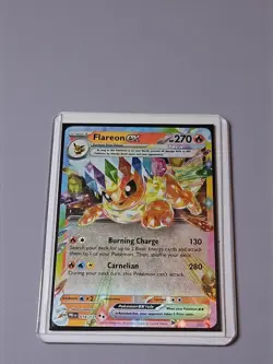 🔥Pokemon Prismatic Evolutions Flareon ex 014/131 Surprise Box Stamped Promo - Image 1