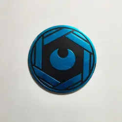 Pokemon TCG - 151 Mini Tin - Jumbo Flip Coin - Darkness Energy - Image 1