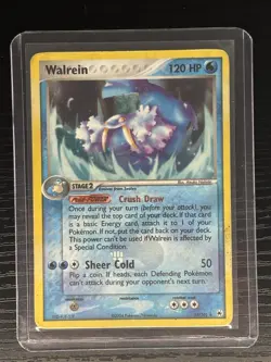 2004 Pokemon Ex Hidden Legends Walrein Rev. Foil #15 LP - Image 1