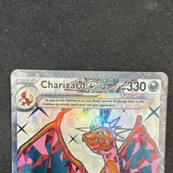 Pokemon Charizard ex Full Art Holo Promo SVP 056 Scarlet & Violet 330 HP - Image 3