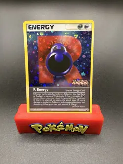 R Energy Reverse Holo - ex Team Rocket Returns 95/109 2004 LP+ Pokemon - Image 1