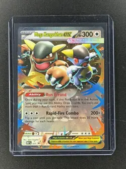 Pokemon Mega Evolutions Mega Kangaskhan EX Black Star Promo MEP 025 TCG - Image 1