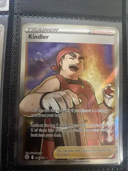 Kindler 170/172 Brilliant Stars Full Art Trainer Pokemon TCG NM - Image 1