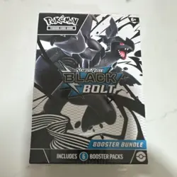 Pokemon Scarlet & Violet Black Bolt Booster Bundle Box Factory Sealed - Image 1