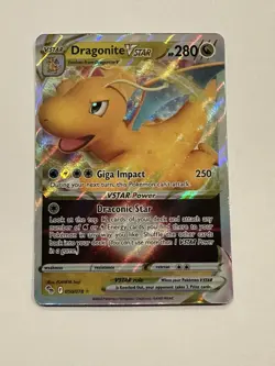 Pokemon Dragonite VSTAR #050/078 Pokemon GO Ultra Rare Holo - Image 1