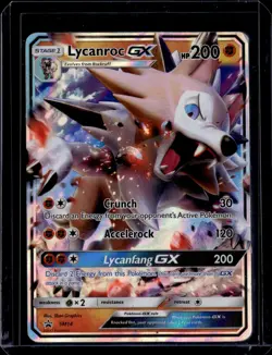 Lycanroc GX SM14 / Sun & Moon Black Star Promos 2017 (MP) / Pokemon TCG - Image 1