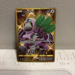 Oranguru 199/185 Full Art Vivid Voltage Gold Secret Rare Pokemon - Image 1
