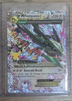 M Rayquaza EX 76/108 - Celebrations Classic Collection - Pokemon TCG - Image 1