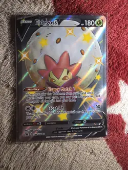 Eldegoss V SWSH084 Black Star Promos Shiny Ultra Rare Holo Pokemon TCG 2021 - Image 1