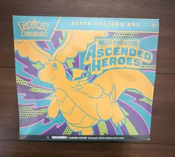 Pokemon Mega Evolution Ascended Heroes Elite Trainer Box Booster Promo English - Image 1