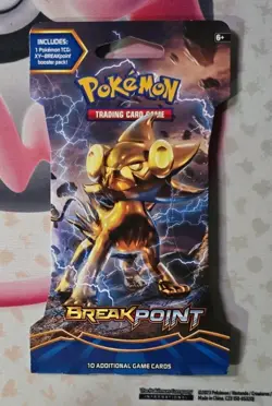 Pokemon TCG XY BreakPoint Sleeved Booster Pack Factory Sealed -Luxray Art - Image 1