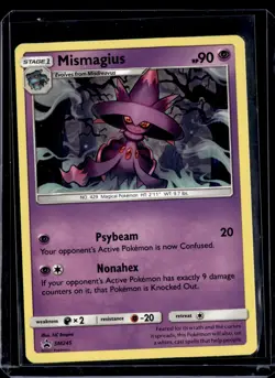 Mismagius SM245 / Sun & Moon Black Star Promo 2021 (LP) / Pokemon TCG - Image 1