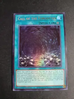 Call of the Forgotten MZMU-EN007 Ultra Rare Yugioh Maze of Muertos - Image 1